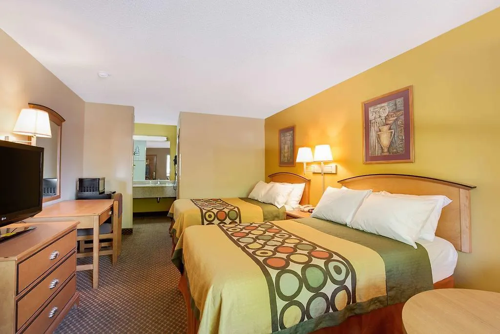 Super 8 By Wyndham Charlotte Downtown Area-1